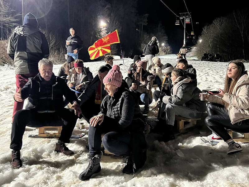 Ноќно скијање во Словенија